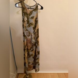 DW3 LONG FLORAL DRESS